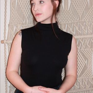 Cool vintage mock neck, goes with everything !